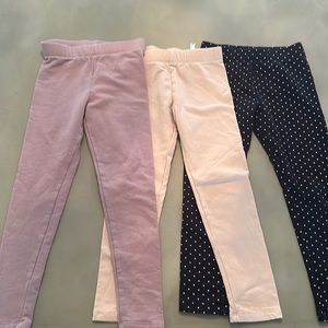 COPY - 3 pairs size 6 H&M cozy leggings